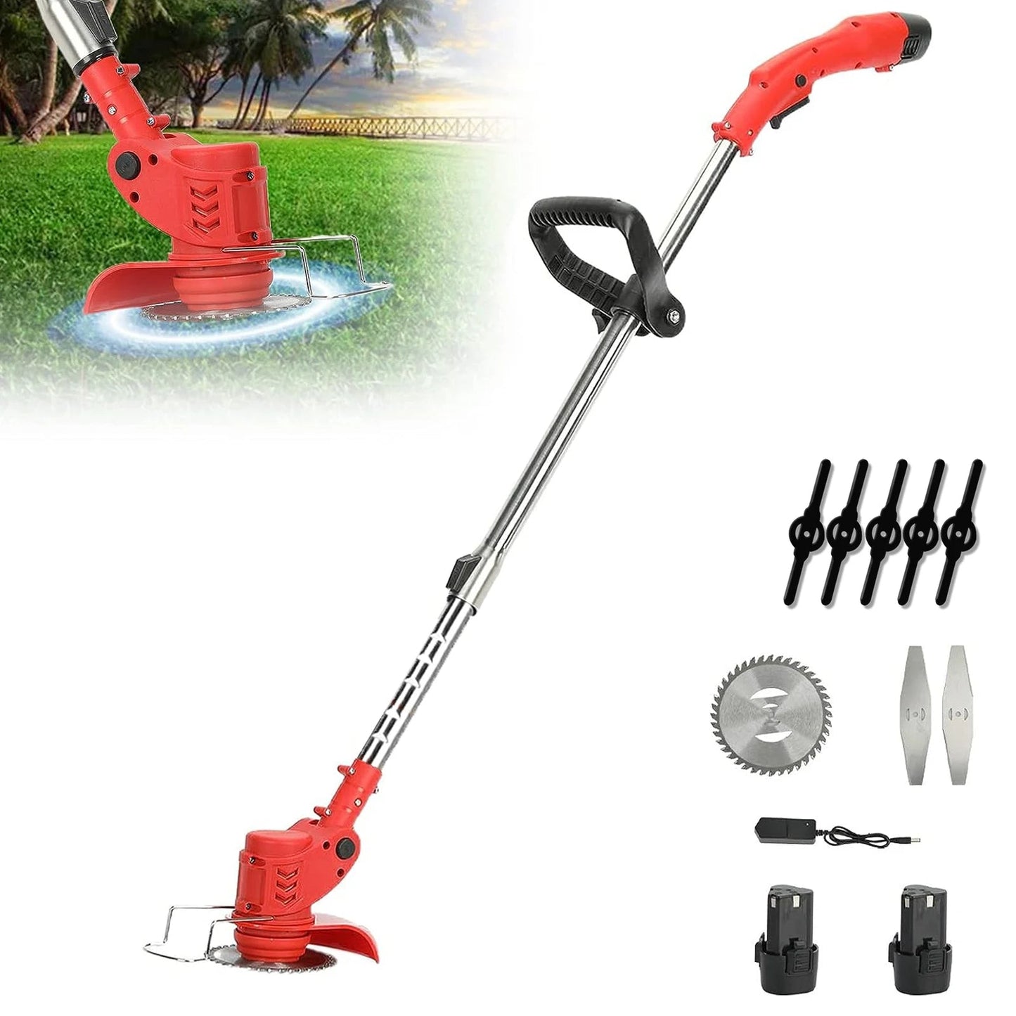 GUADAÑADORA 3 EN 1 + ACCESORIOS - luzstore