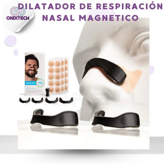DILATADOR DE RESPIRACIÓN NASAL MAGNETICO - luzstore